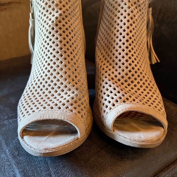 Qupid open toed booties - Picture 4 of 6